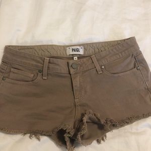 cut off denim shorts